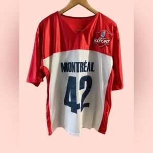 Montreal Alouettes Molson Export promotional football jersey